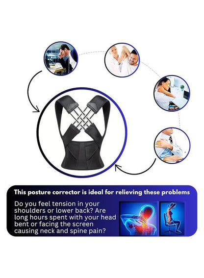 Back Brace Posture Corrector          "دعامة ظهر مصححة القامة"